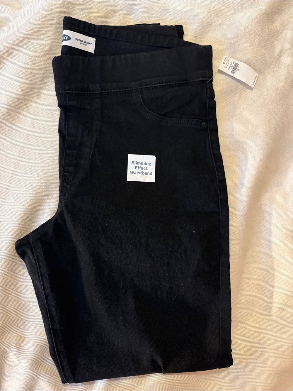 Old Navy Black Stretch Waistband Jeans